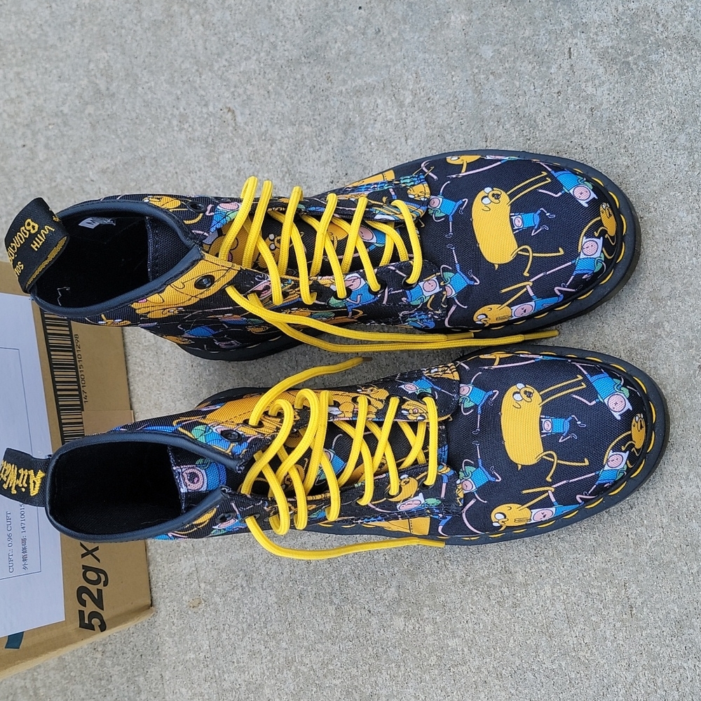 Adventure Time Doc Martens Men's 8 Women's 9
